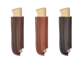 oopsmark leather classic opinel knife case holster sheath cover for your belt EDC pocket knives holder