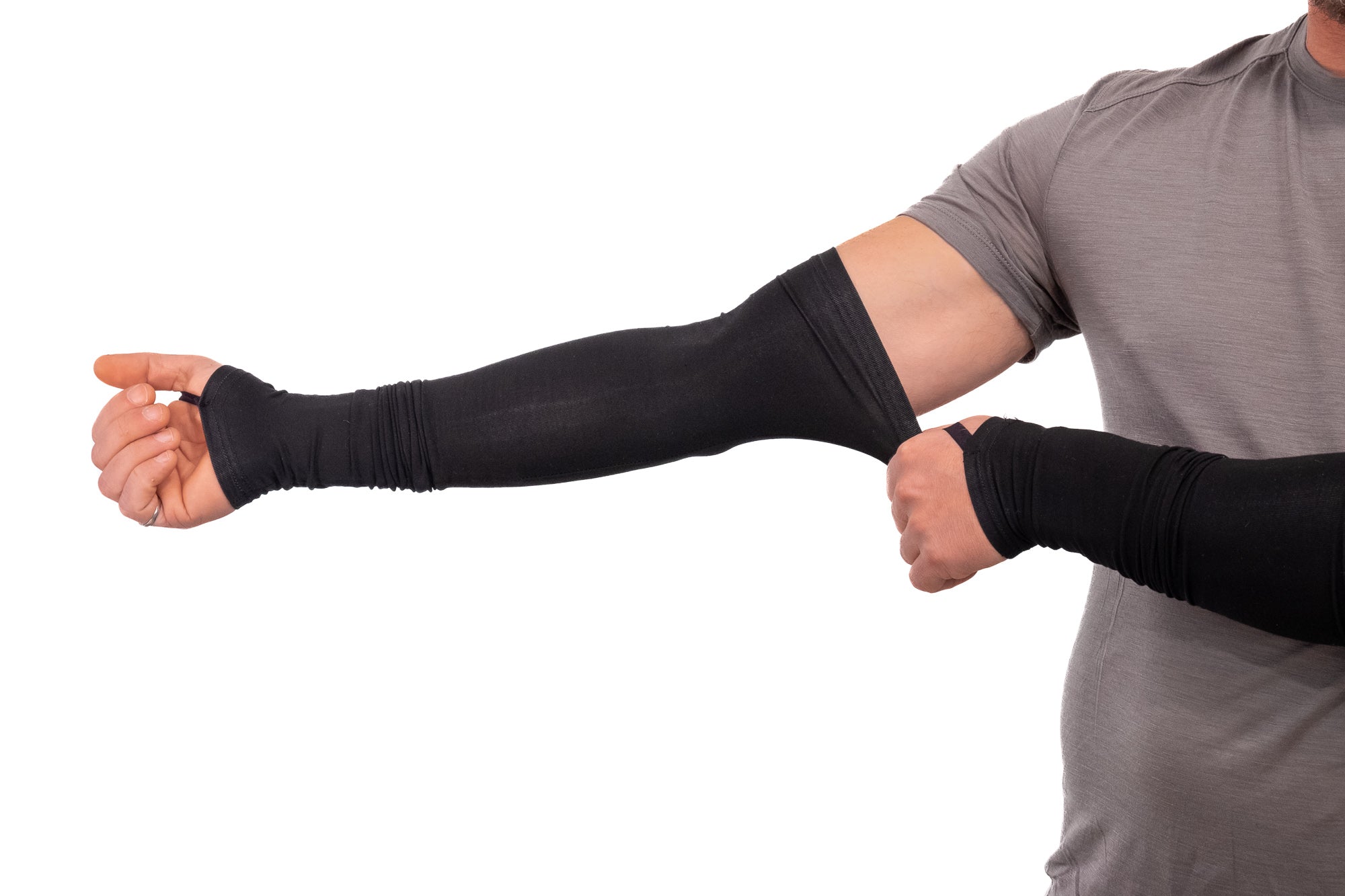 4U Bamboo Arm Sleeves for Cycling - Oopsmark